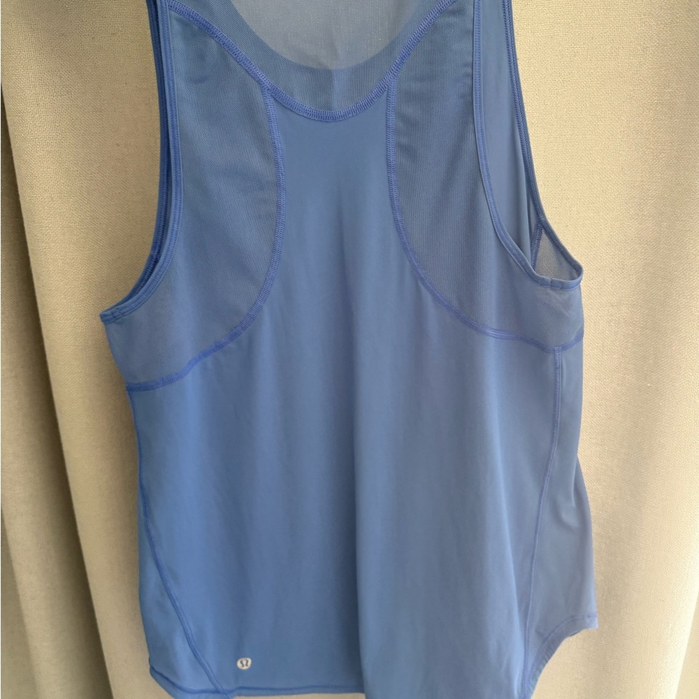 lululemon athletica Blue Tank Top